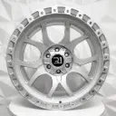 RIN 20X10 6-135 R1 SPORT X051 STAIN SILVER ET-18 CB87.1