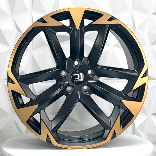 [FF208578] RIN 20X8.5 5-112 R1 SPORT CPR18-FF SATIN BLACK MF+COPPER ET38 CB57.1